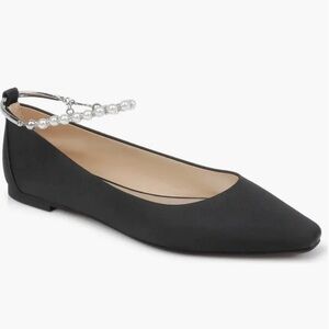 Badgley Mischka Collection London Ankle Strap Flat